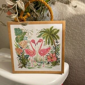 Hobby Lobby Wood Decor/ size above in pictures